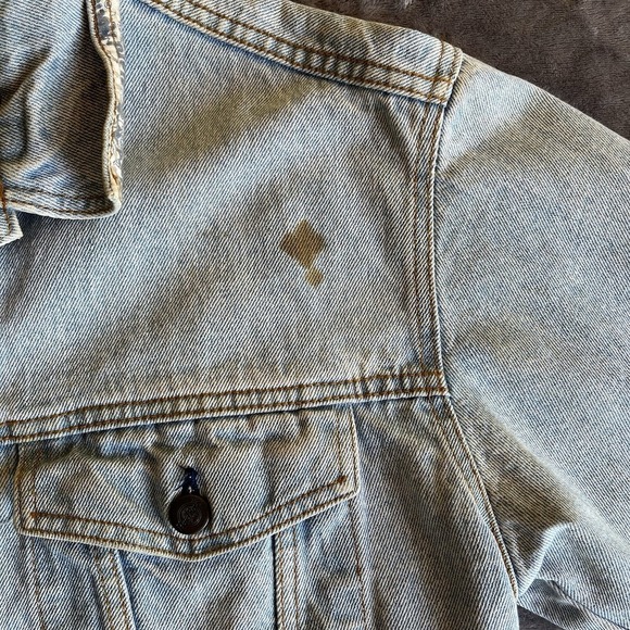 Vintage Authentic Hard Rock Cafe 1971 Denim Jacket Size Medium - see photos - Picture 3 of 10